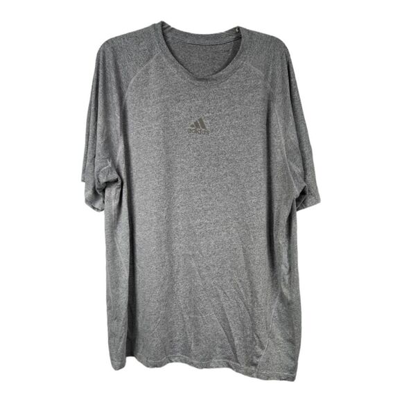 ADIDAS Men's 2XL Climalite Active Training Tee Athletic Logo Exercise Shirt Top - Picture 5 of 6